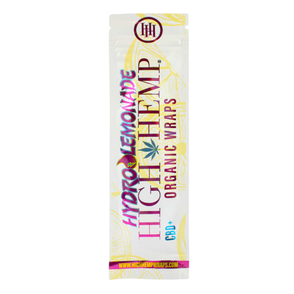 High Hemp Wraps / 2pk / Hydro Lemonade